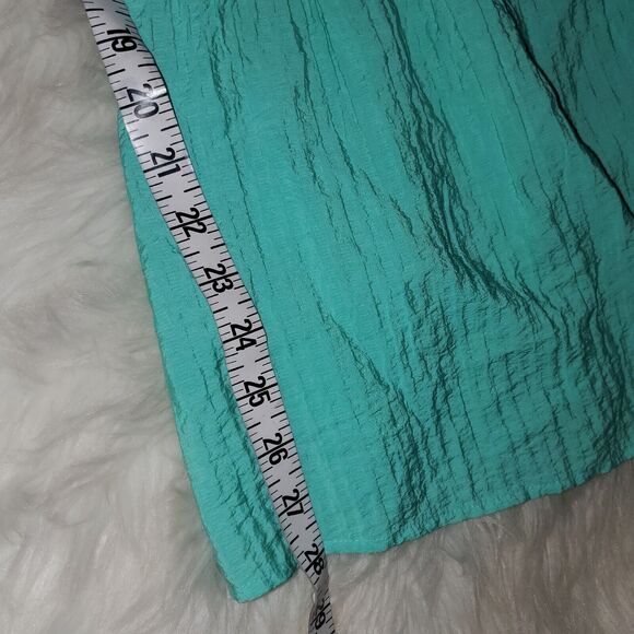 Lane Bryant Seafoam Off the Shoulder Blouse Sz 30/32 NWT - Picture 12 of 12